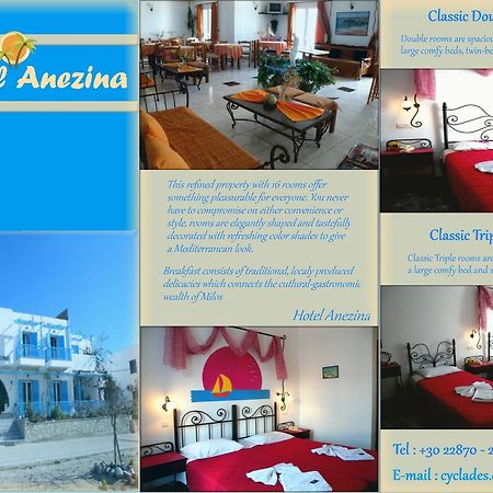 Hotel Anezina Adamantas  Esterno foto